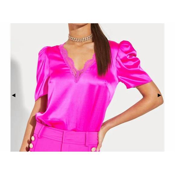 Generation Love Maxwell Blouse - Hot Pink main image 1